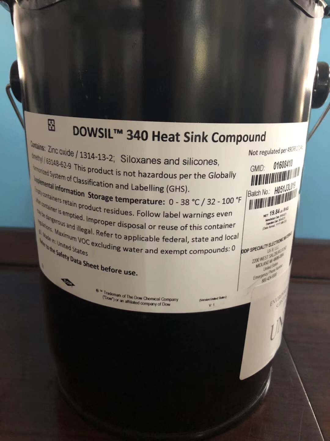 340 heat sink compound